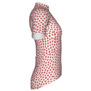 Maillot Cyclisme Femme à Pois droite